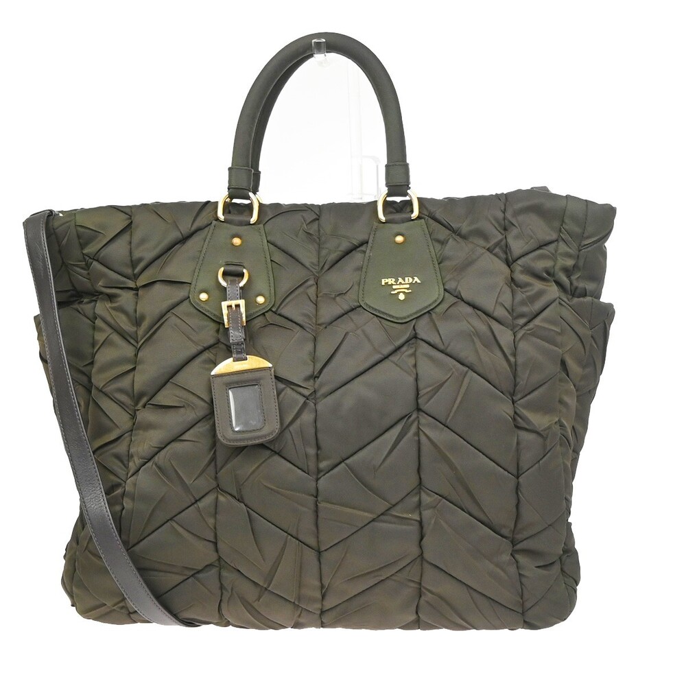 Prada Tessuto 2Way Shoulder Hand Tote #257521P48B